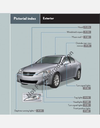 lexus is 250&350 2012-2013 owners manual